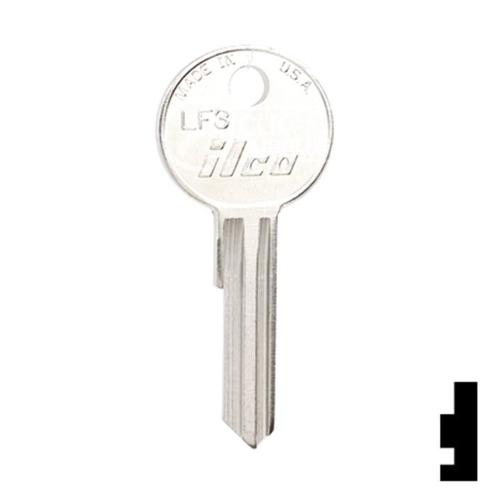 Uncut Key Blank | Lowe & Fletcher | LF3 Hitch-Tool Box-Utility Key Ilco