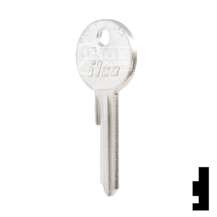 Uncut Key Blank | Lowe & Fletcher | LF3 Hitch-Tool Box-Utility Key Ilco