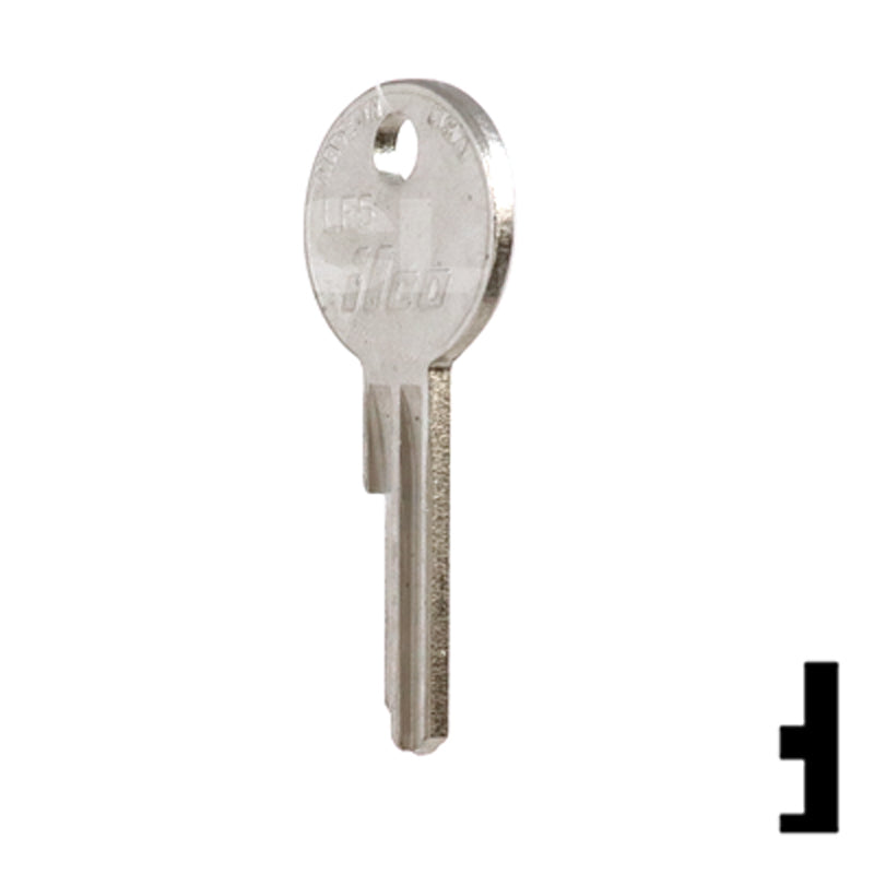 Uncut Key Blank | Lowe & Fletcher | LF5 Hitch-Tool Box-Utility Key Ilco