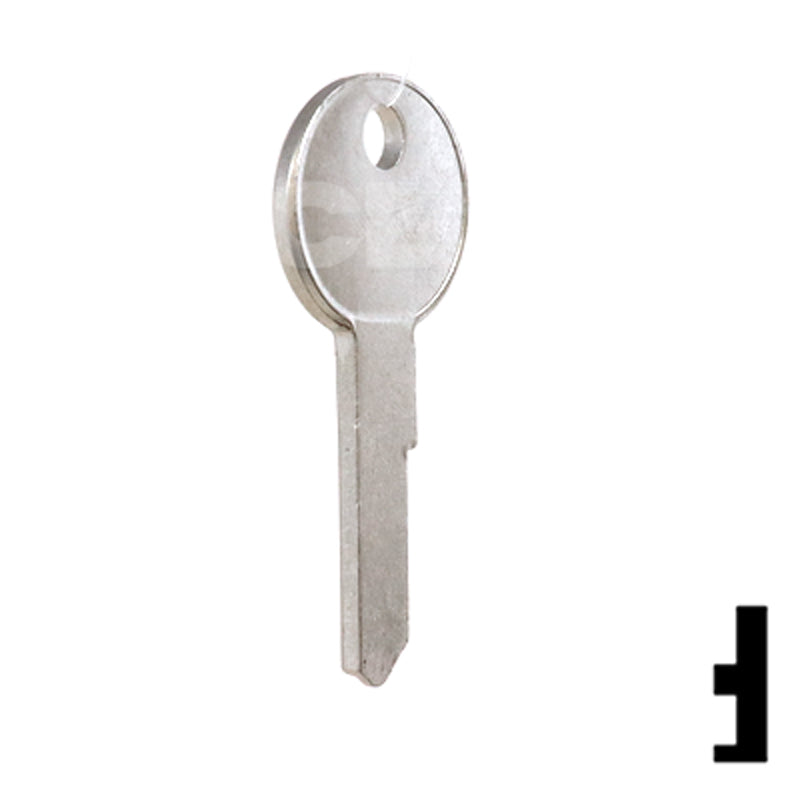 Uncut Key Blank | Lowe & Fletcher | LF5 Hitch-Tool Box-Utility Key Ilco