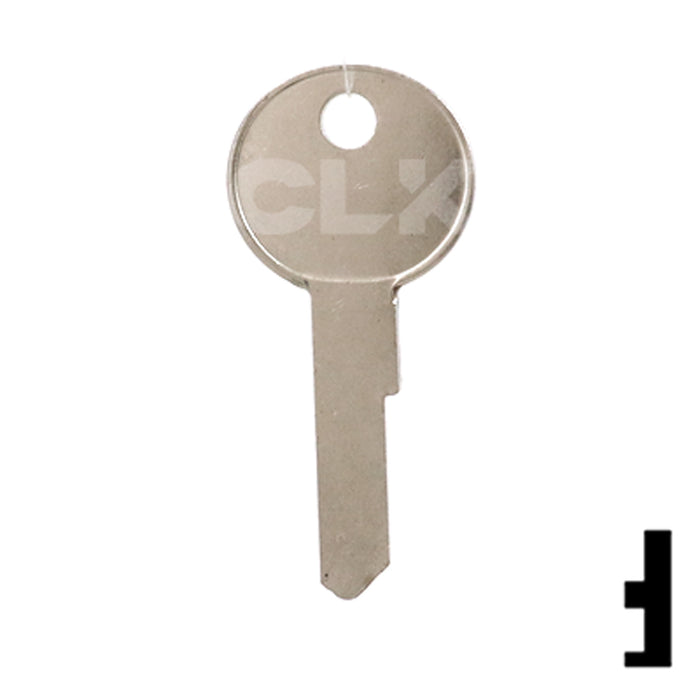 Uncut Key Blank | Lowe & Fletcher | LF5 Hitch-Tool Box-Utility Key Ilco