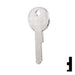 Uncut Key Blank | Lowe & Fletcher | LF5 Hitch-Tool Box-Utility Key Ilco