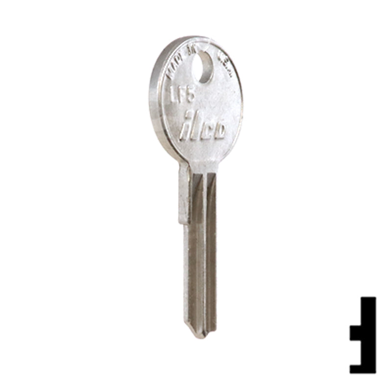 Uncut Key Blank | Lowe & Fletcher | LF5 Hitch-Tool Box-Utility Key Ilco