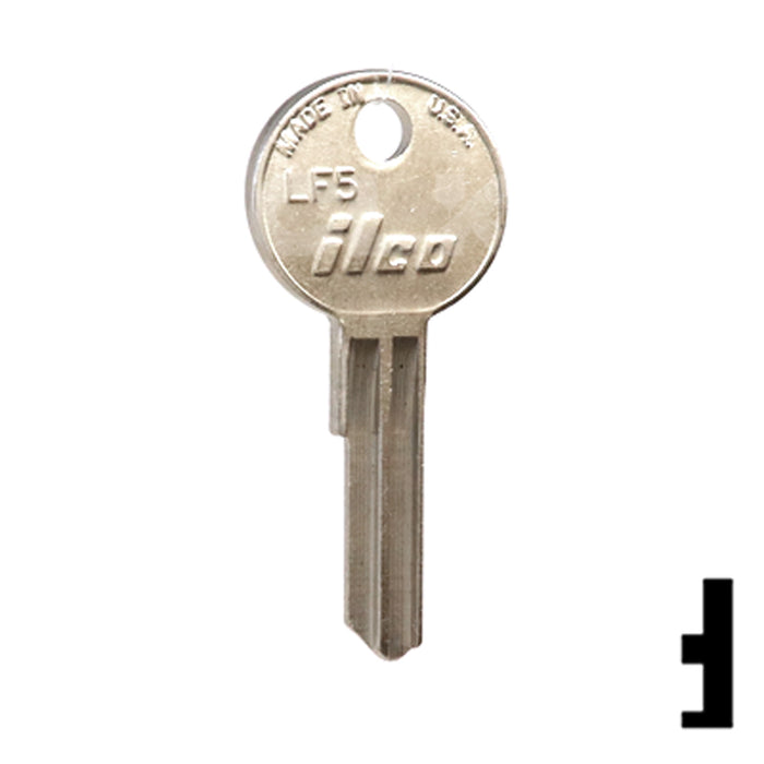 Uncut Key Blank | Lowe & Fletcher | LF5 Hitch-Tool Box-Utility Key Ilco