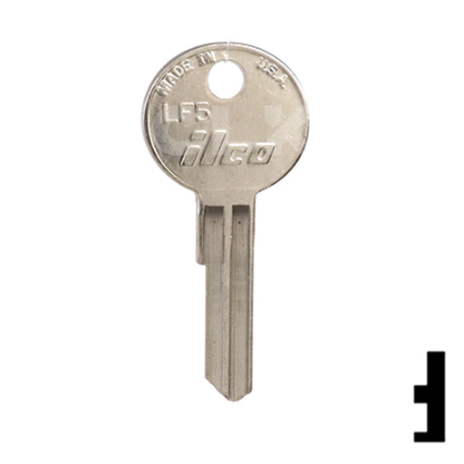 Uncut Key Blank | Lowe & Fletcher | LF5 Hitch-Tool Box-Utility Key Ilco