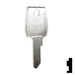 Uncut Key Blank | Lowe & Fletcher | LF6 Hitch-Tool Box-Utility Key Ilco