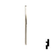 Uncut Key Blank | Lowe & Fletcher | LF8 Hitch-Tool Box-Utility Key Ilco