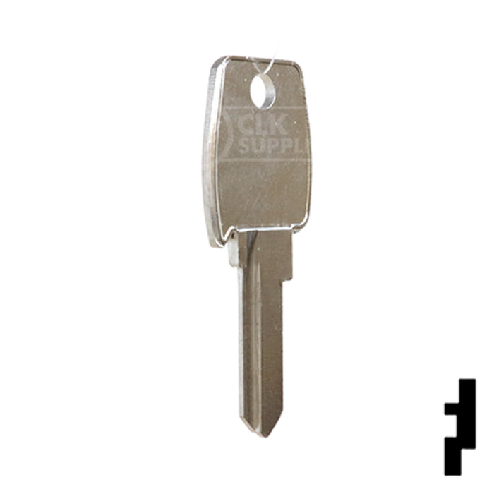 Uncut Key Blank | Lowe & Fletcher | LF8 Hitch-Tool Box-Utility Key Ilco