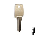 Uncut Key Blank | Lowe & Fletcher | LF8 Hitch-Tool Box-Utility Key Ilco