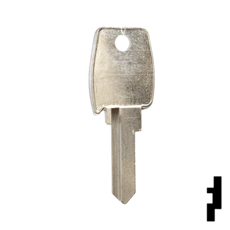 Uncut Key Blank | Lowe & Fletcher | LF8 Hitch-Tool Box-Utility Key Ilco