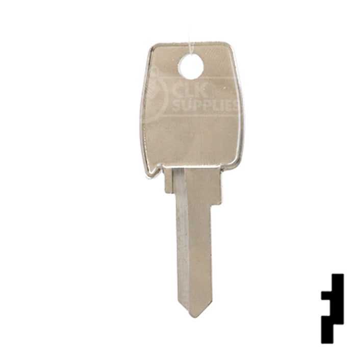Uncut Key Blank | Lowe & Fletcher | LF8 Hitch-Tool Box-Utility Key Ilco