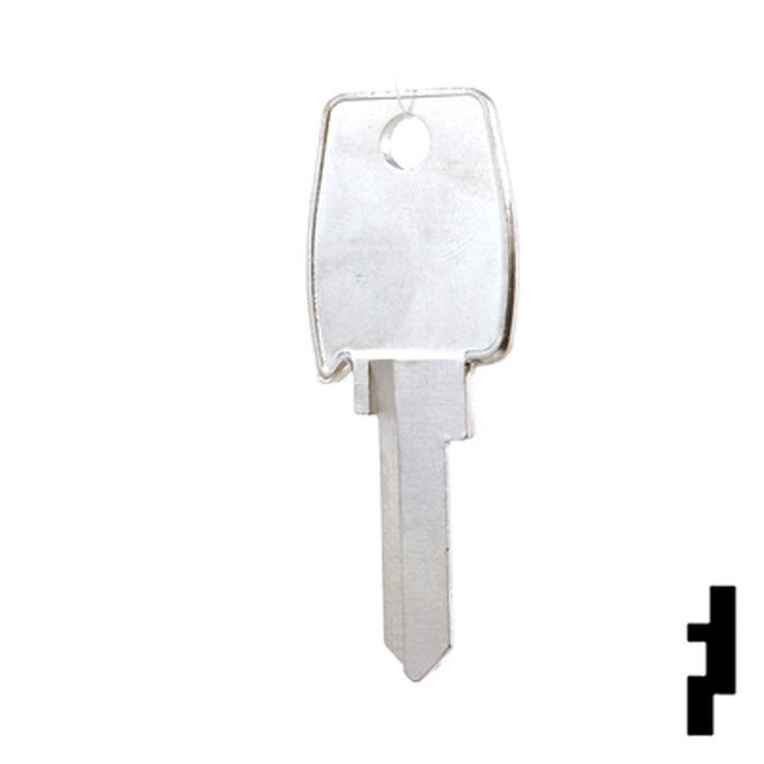 Uncut Key Blank | Lowe & Fletcher | LF8 Hitch-Tool Box-Utility Key Ilco