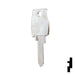 Uncut Key Blank | Lowe & Fletcher | LF8 Hitch-Tool Box-Utility Key Ilco