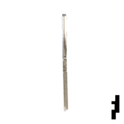 Uncut Key Blank | Lowe & Fletcher | LF8 Hitch-Tool Box-Utility Key Ilco