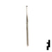 Uncut Key Blank | Lowe & Fletcher | LF8 Hitch-Tool Box-Utility Key Ilco