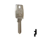 Uncut Key Blank | Lowe & Fletcher | LF8 Hitch-Tool Box-Utility Key Ilco