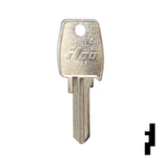 Uncut Key Blank | Lowe & Fletcher | LF8 Hitch-Tool Box-Utility Key Ilco