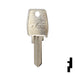 Uncut Key Blank | Lowe & Fletcher | LF8 Hitch-Tool Box-Utility Key Ilco