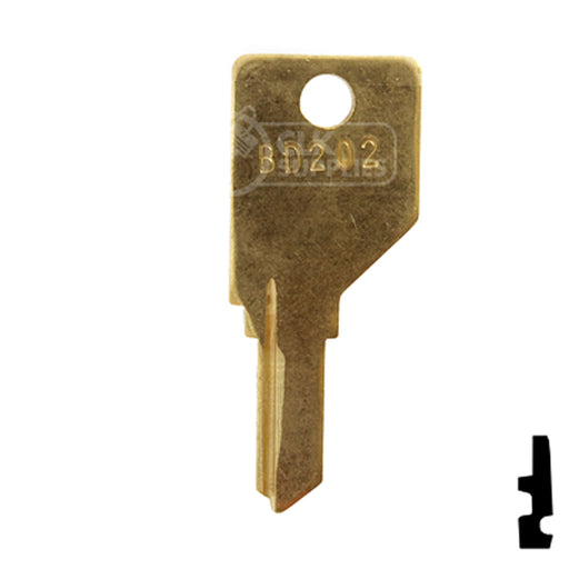 Uncut Key Blank | Pundra | BD202 Hitch-Tool Box-Utility Key Framon Manufacturing Company, Inc