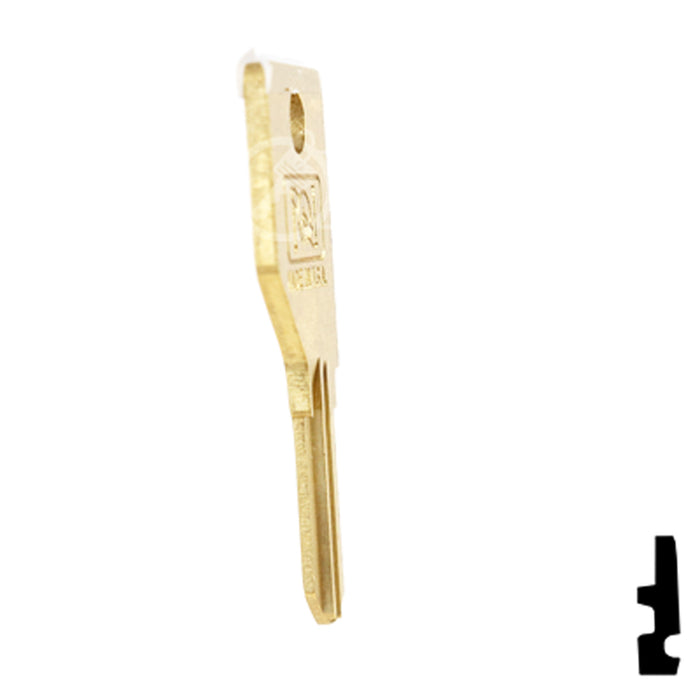 Uncut Key Blank | Pundra | BD202 Hitch-Tool Box-Utility Key Framon Manufacturing Company, Inc