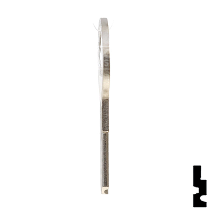Uncut Key Blank | Pundra | PU1 Hitch-Tool Box-Utility Key Ilco