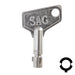 Uncut Key Blank | TSAG | BD192 Hitch-Tool Box-Utility Key Framon Manufacturing Company, Inc