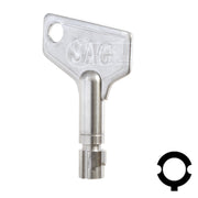 Uncut Key Blank | TSAG | BD192 Hitch-Tool Box-Utility Key Framon Manufacturing Company, Inc