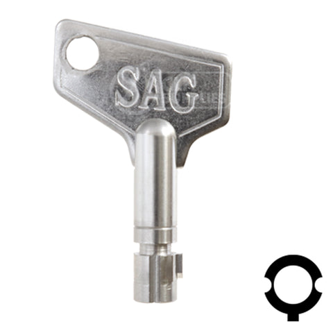 Uncut Key Blank | TSAG | BD192