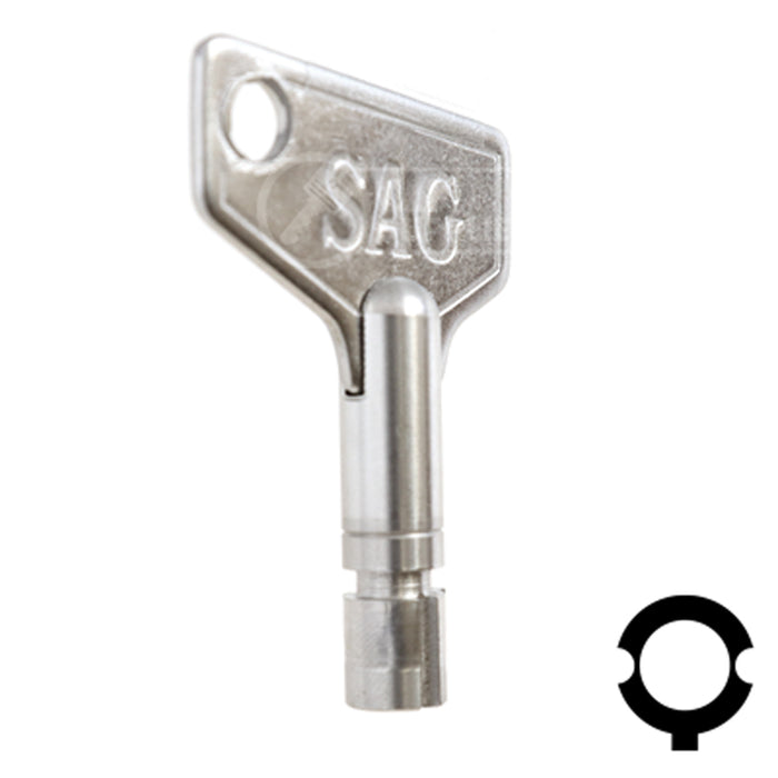 Uncut Key Blank | TSAG | BD192 Hitch-Tool Box-Utility Key Framon Manufacturing Company, Inc