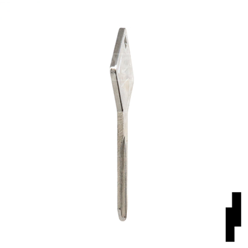 Uncut OEM Key Blank | A.R.E. | 322861 Hitch-Tool Box-Utility Key Strattec