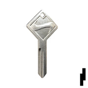 Uncut OEM Key Blank | A.R.E. | 322861 Hitch-Tool Box-Utility Key Strattec