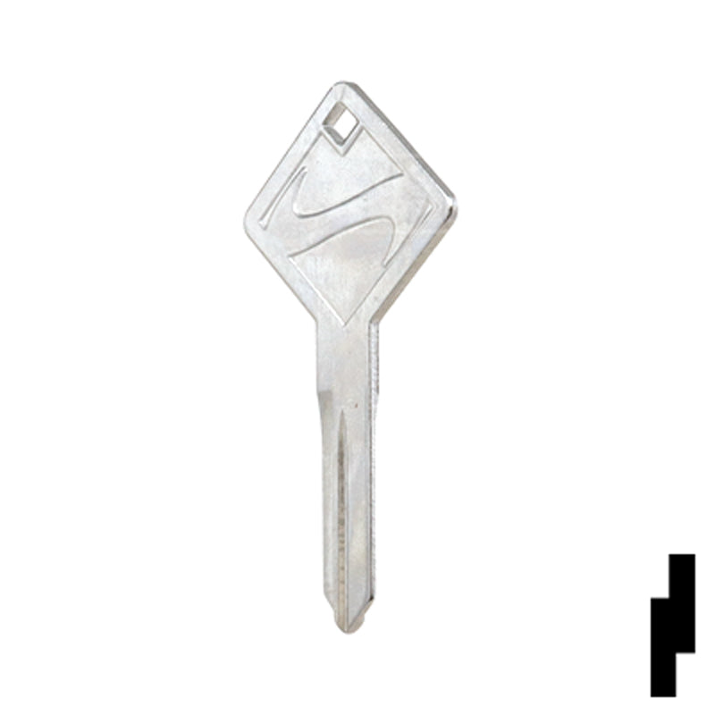 Uncut OEM Key Blank | A.R.E. | 322861 Hitch-Tool Box-Utility Key Strattec