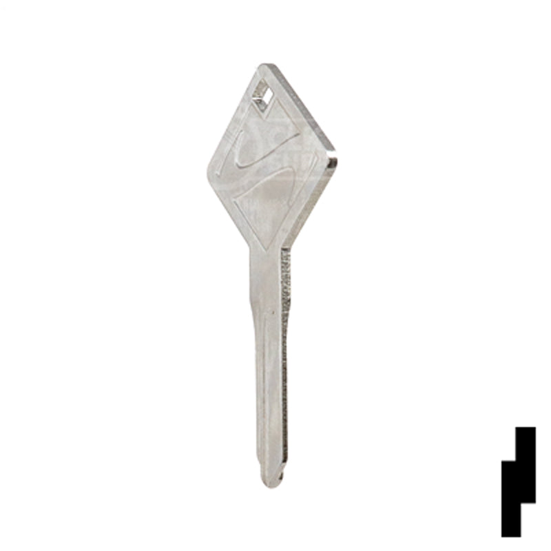 Uncut OEM Key Blank | A.R.E. | 322861 Hitch-Tool Box-Utility Key Strattec