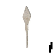 Uncut OEM Key Blank | A.R.E. | 322861 Hitch-Tool Box-Utility Key Strattec