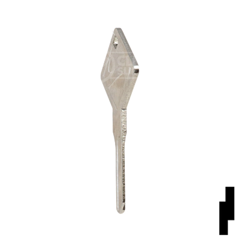 Uncut OEM Key Blank | A.R.E. | 322861 Hitch-Tool Box-Utility Key Strattec