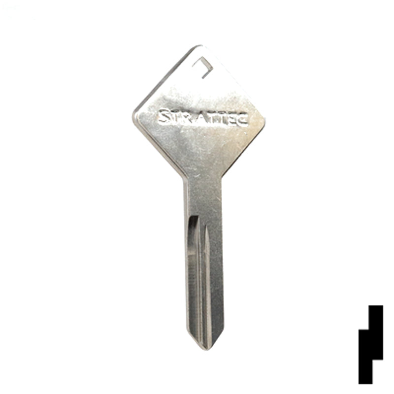 Uncut OEM Key Blank | A.R.E. | 322861 Hitch-Tool Box-Utility Key Strattec