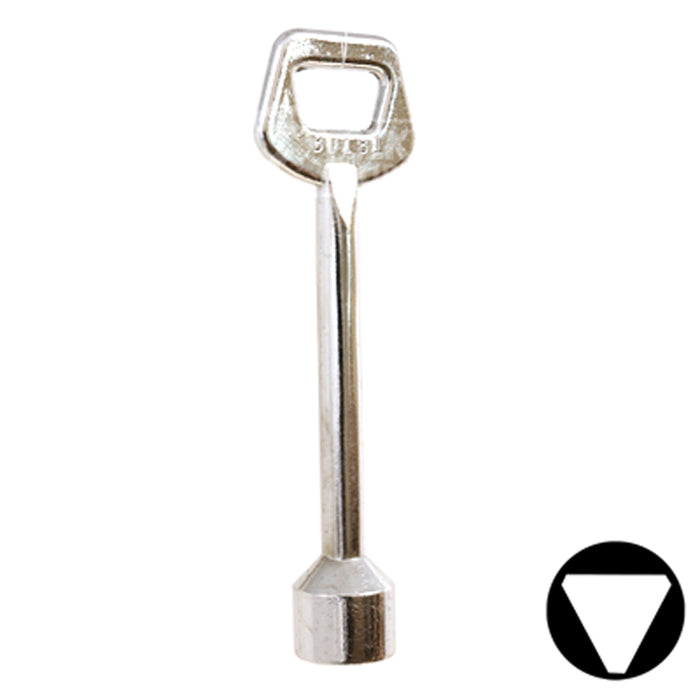 Utility Tool Key | Lowe & Fletcher | BD181 Hitch-Tool Box-Utility Key Framon Manufacturing Company, Inc