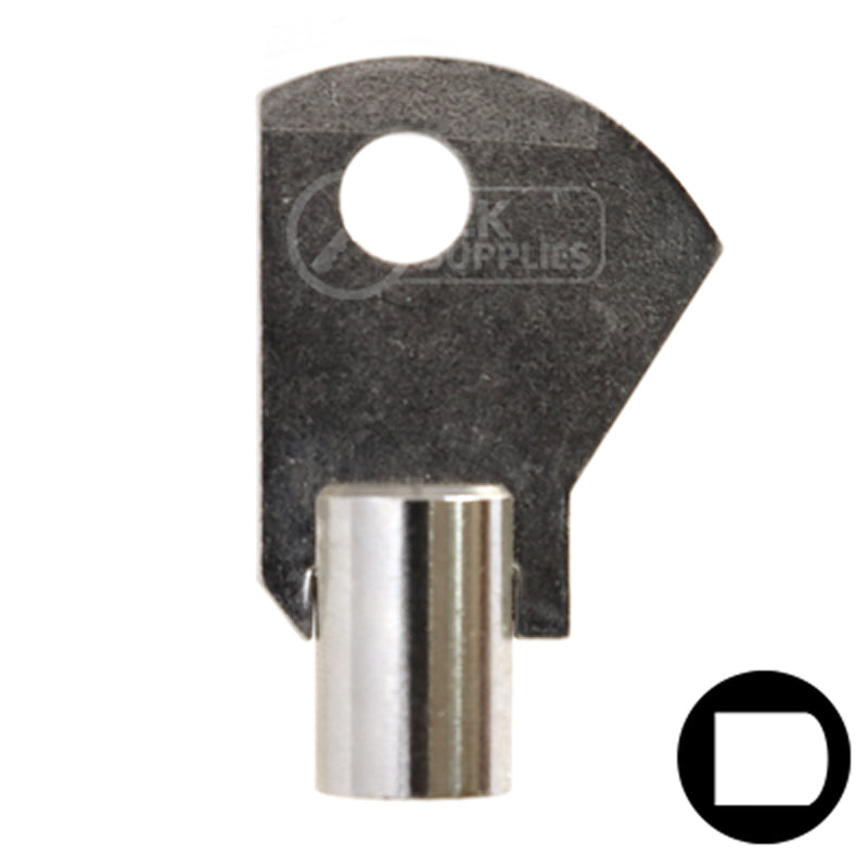 Utility Tool Tubular Key Blank | BD184 Hitch-Tool Box-Utility Key Framon Manufacturing Company, Inc