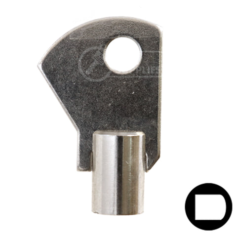 Utility Tool Tubular Key Blank | BD184