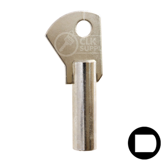 Utility Tool Tubular Key Blank | BD185 Hitch-Tool Box-Utility Key Framon Manufacturing Company, Inc