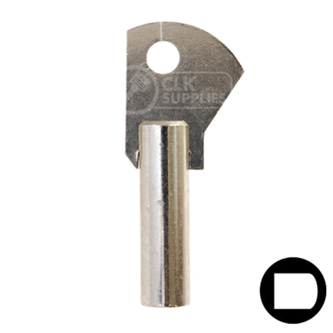 Utility Tool Tubular Key Blank | BD185