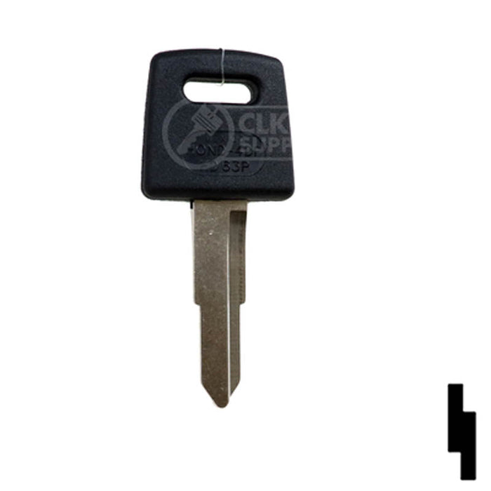 Honda HD74-P / HD63-P / X84 Motorcycle Key (JMA HOND-4D.P) JMA USA