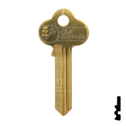 Uncut Key Blank | Corbin | 1001EA, CO4