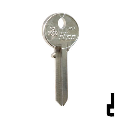Uncut Key Blank | Corbin, CCL | SX1000F, 8687C-CR Key Blanks Ilco