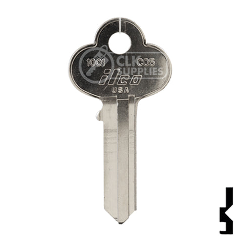 Uncut Key Blank | Corbin, Russwin | 1001, CO5