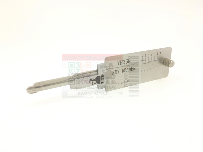 Original Lishi YM63/YH35R Decoder for Yamaha Motorcycle Key Decoder Original Lishi
