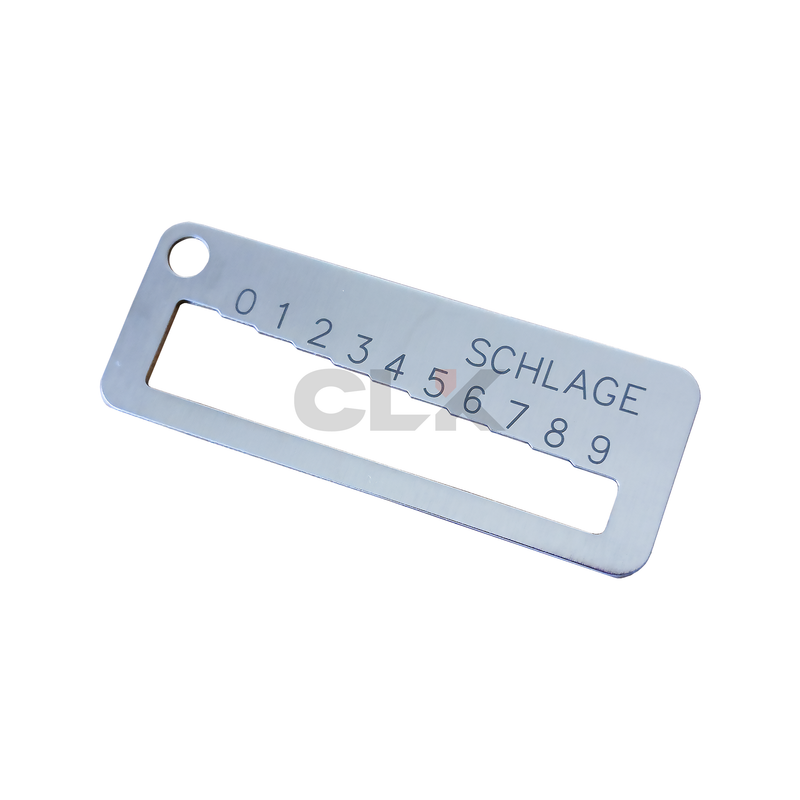 Axiom Entry Mini Schlage Key Gauge Key Gauge Axiom Entry