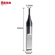 1.5mm Milling Cutter For Keyline Bianchi 994 Machine (CL004) Laser Key Cutting Bit KESA