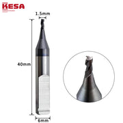 1.5mm Milling Cutter For Keyline Bianchi 994 Machine (CL005) Laser Key Cutting Bit KESA