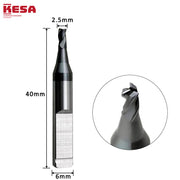 2.5mm High Security Cutter For Keyline 994 Laser Key Cutting Bit KESA